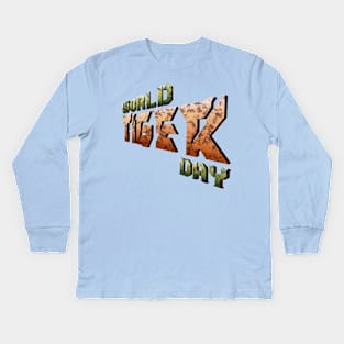 World Tiger Day Kids Long Sleeve T-Shirt